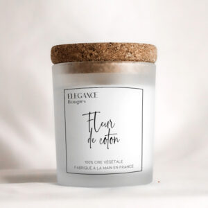 Bougie Belle Givrée - Fleur de coton