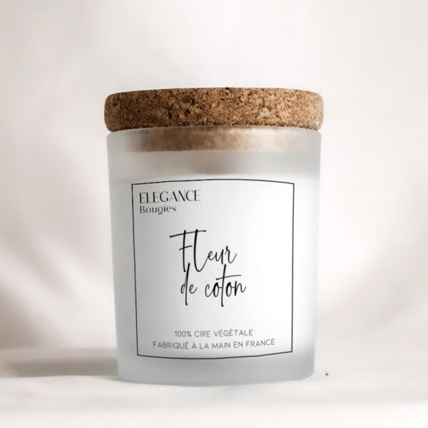 Bougie Belle Givrée - Fleur de coton